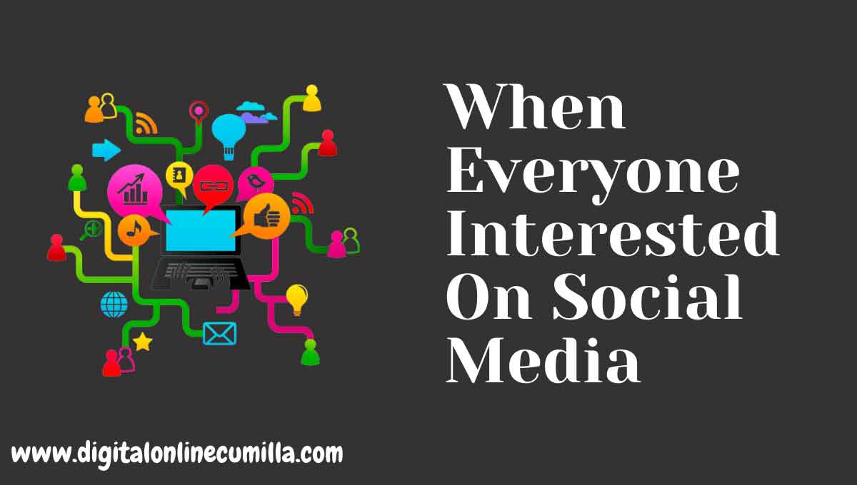 Interest On Social Media is very much important for an organization. Beasuse this is the best way to reach your clinte through social media.