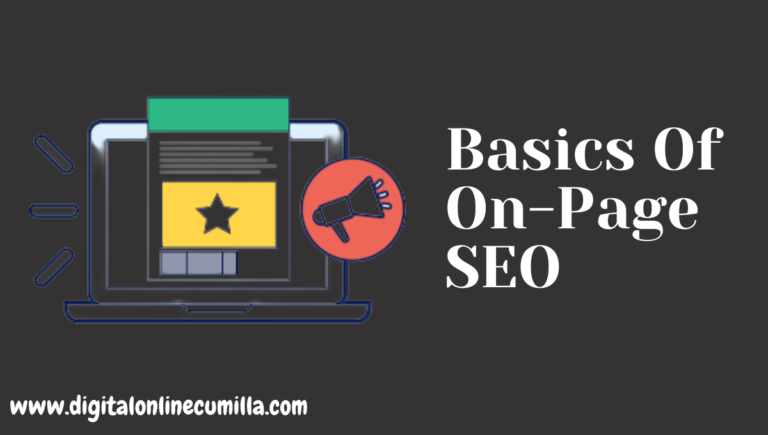 If you want to be a Digital Marketing Expert then you must be need to know about SEO. Basics Of On Page SEO will help you to know you more about seo steps.