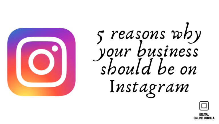 Your business should be on Instagram. Because Instagram is the most using social media now a days.